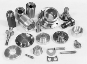 CNC machine parts